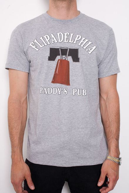It's Always Sunny in Philadelphia Flipadelphia Paddy's Pub Adult Heather Gray T-shirt