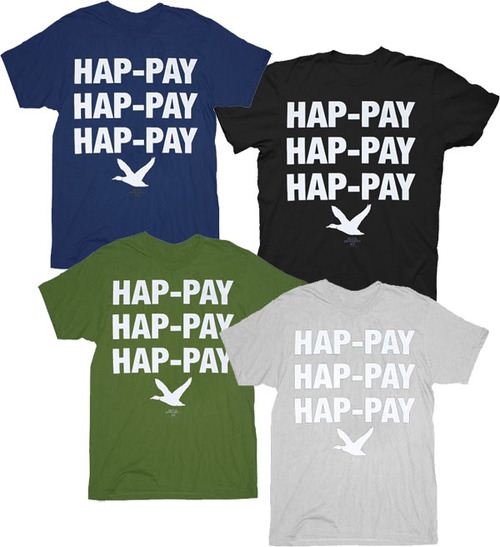 Duck Dynasty Phil Robertson Hap-pay Hap-pay Hap-pay Duck Adult T-Shirt