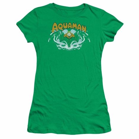 Aquaman Swim Juniors T Shirt