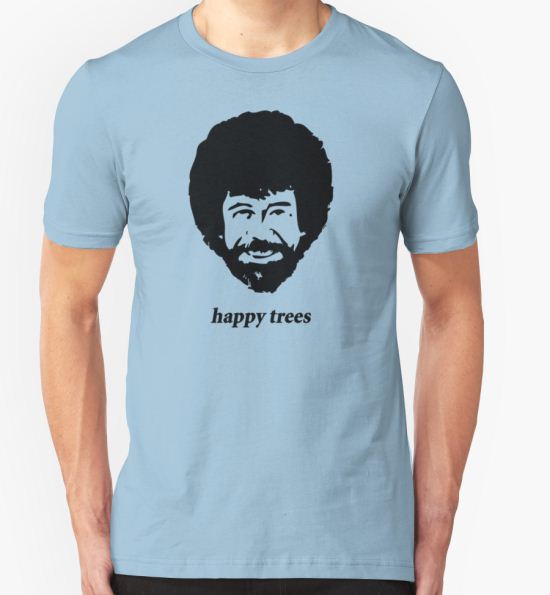 ‘happy trees’ T-Shirt by Achilleus T-Shirt