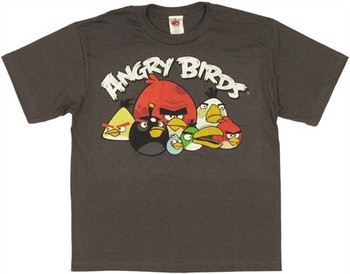Angry Birds Whole Flock Youth T-Shirt