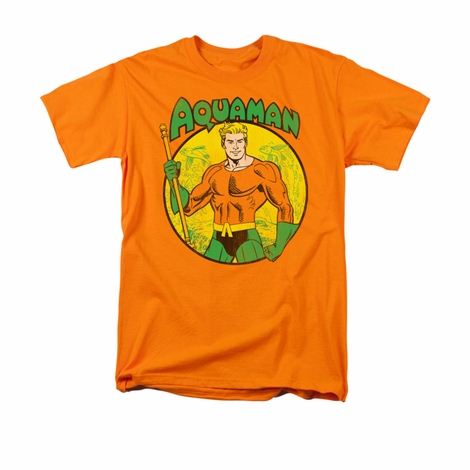 Aquaman Name Circle T Shirt
