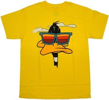 Looney Tunes Daffy Duck Colorful Shades T-Shirt