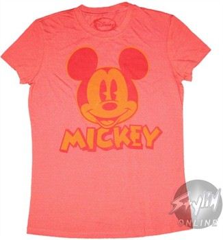 Disney Mickey Mouse Name Baby Doll Tee by MIGHTY FINE