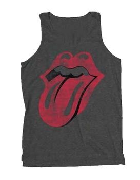 Rolling Stones Distressed Tongue Men's T-Shirt