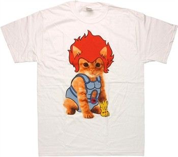 Thundercats Lion-O Overlay Cat T-Shirt