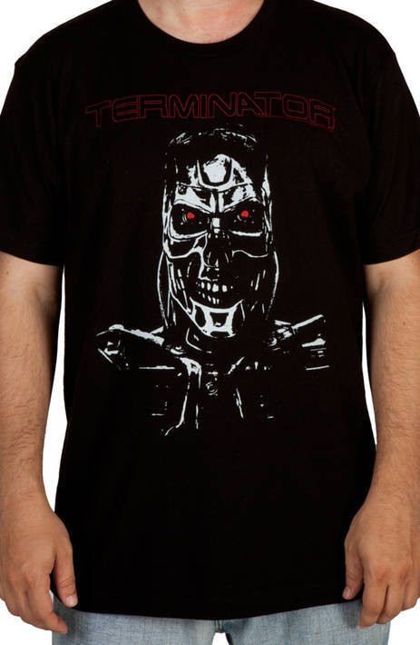 Endoskeleton Terminator Cyborg Shirt