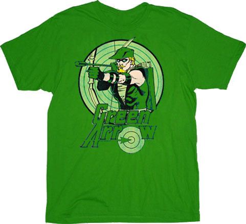 Green Lantern Green Arrow Kelly Green T-shirt