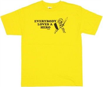 Legend of Zelda Link Everybody Loves a Hero T-Shirt