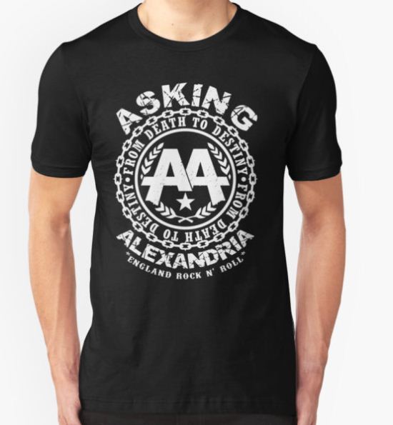 Asking Alexandria rock n roll T-Shirt by lu2k T-Shirt