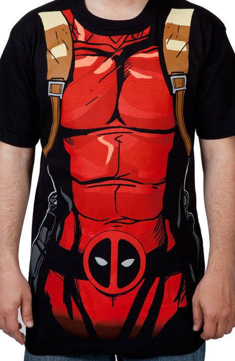 Deadpool Costume Shirt