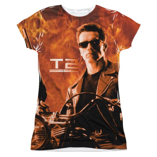 Terminator II Blaze Sublimation Juniors Shirt