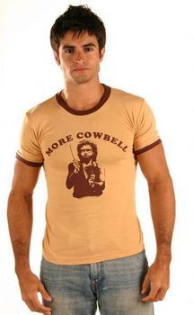 SNL Saturday Night Live More Cowbell Cream/Tan T-shirt