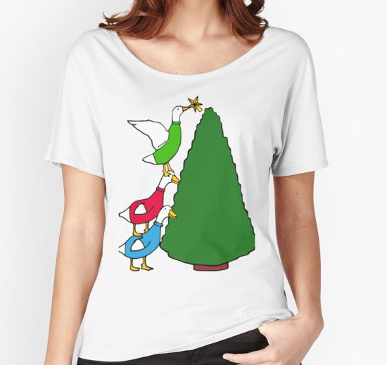 Tree Toppers Women's Relaxed Fit T-Shirt by itsaduckblur T-Shirt