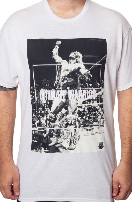 Black and White Ultimate Warrior T-Shirt