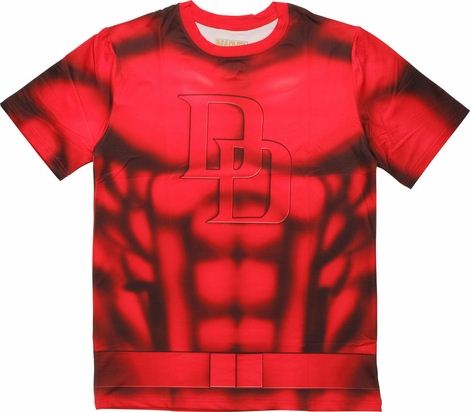 Daredevil Sublimated Costume T-Shirt Sheer