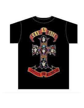 Guns N Roses Appetite For Destruction Cross Men's T-Shirt