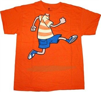 Phineas and Ferb Jumping Phineas Costume Youth T-Shirt