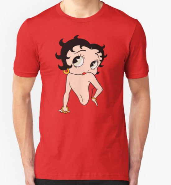 Pin Up Girl Betty Boop T-Shirt by LadyDevil T-Shirt