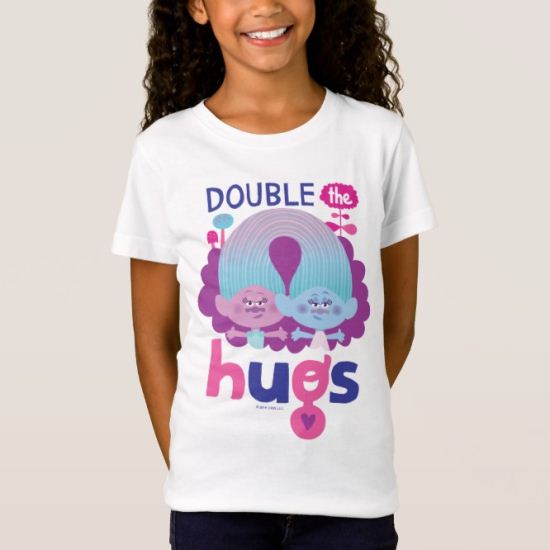 Trolls | Satin & Chenille - Double the Hugs T-Shirt