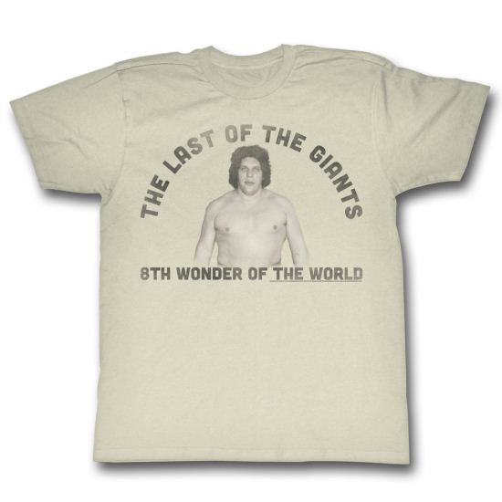 Andre The Giant Shirt Last Giant Natural T-Shirt