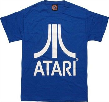 Atari Logo Blue T-Shirt