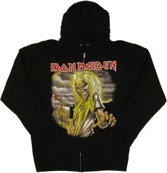 Iron Maiden Killers Hooded Zipper Sweatshirt