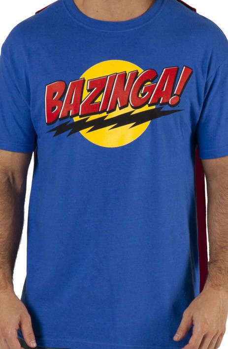Big Bang Theory Super Bazinga Shirt