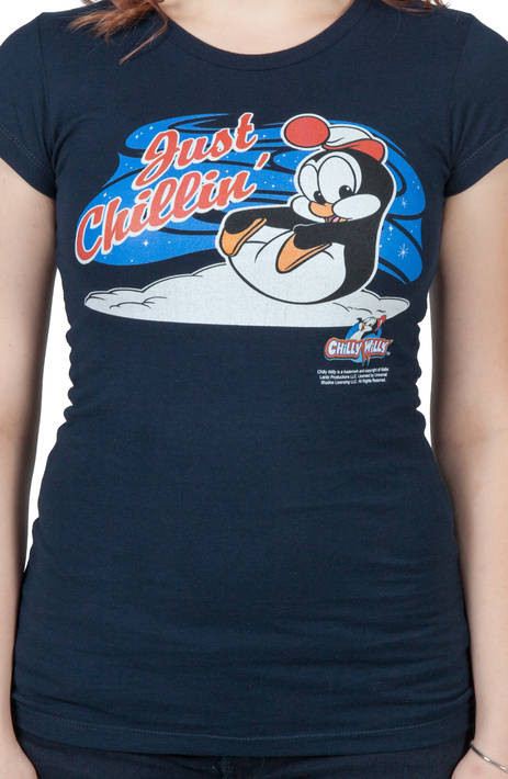 Ladies Just Chillin Chilly Willy Shirt