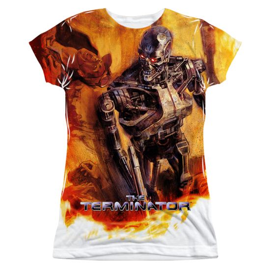 Terminator Killing Fields Sublimation Juniors Shirt
