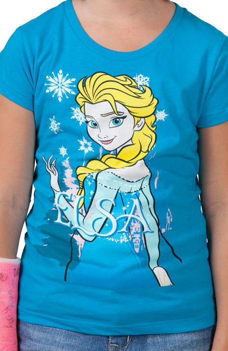 Elsa Snowflakes Frozen Shirt