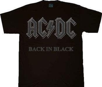 ac dc back in black t shirt