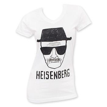 Breaking Bad Women's White Heisenberg Tee Shirt