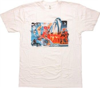 GI Joe Classic Artwork White T-Shirt