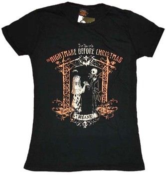 Nightmare Before Christmas Simply Meant To Be Baby Tee
