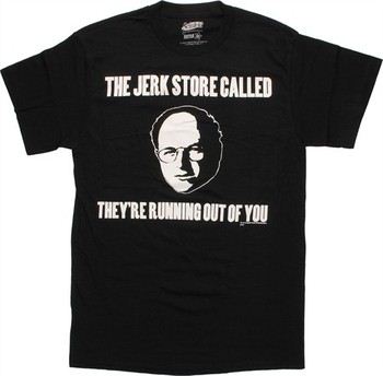 Seinfeld The Jerk Store Called Black T-Shirt