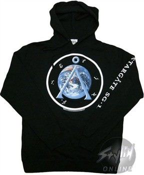 Stargate SG1 Earth Hooded Sweatshirt