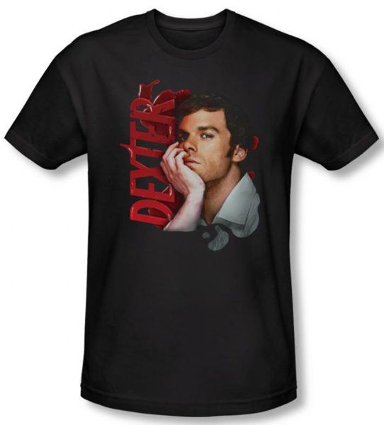 Dexter Shirt Dark Passenger Adult Black T-Shirt Tee