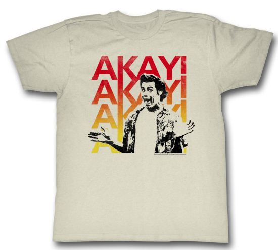 Ace Ventura Shirt Akayakay Adult Cream Tee T-Shirt