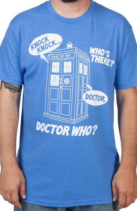 Knock Knock Doctor Who Shirt
