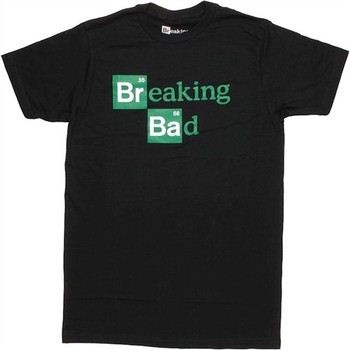 Breaking Bad Periodic Elements Logo T-Shirt Sheer