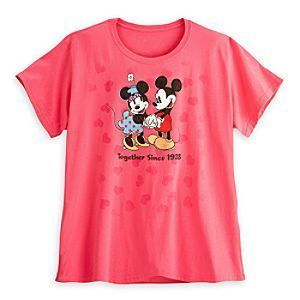 Mickey and Minnie Mouse Tee for Women - Plus Size