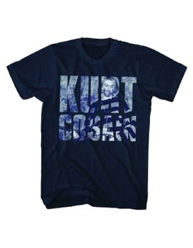 Nirvana Kurt Cobain Photo Logo Men's T-Shirt