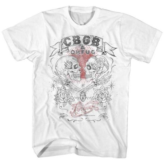CBGB Shirt Forever White T-Shirt