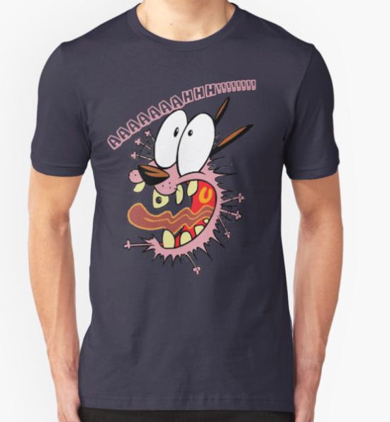 Courage the cowardly dog T-Shirt by andraskiss T-Shirt