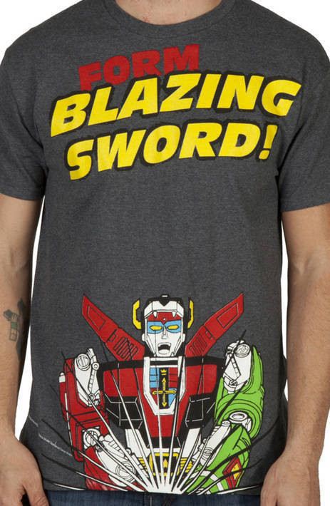 Blazing Sword Voltron Shirt