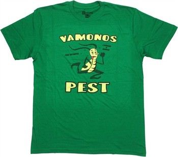 Breaking Bad Vamonos Pest Control Logo T-Shirt Sheer