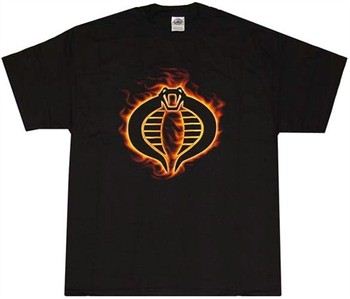 GI Joe Cobra Flame Logo T-Shirt