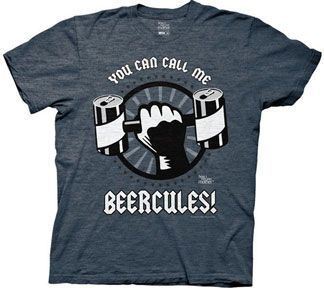 How I Met Your Mother You Can Call Me Beercules Adult Navy T-Shirt