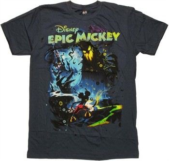Disneys Mickey Mouse Color Flight T-Shirt